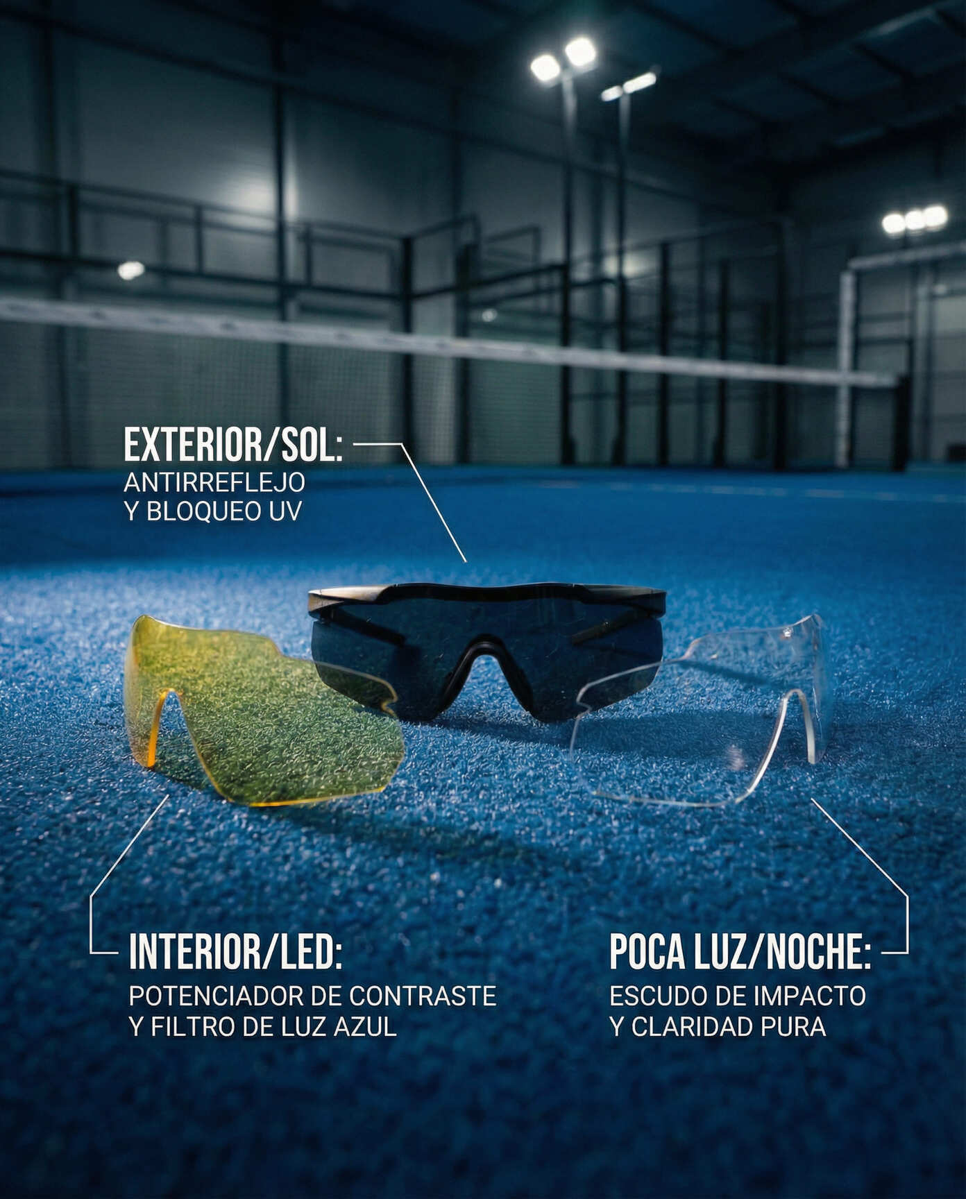 STRØM®01/PRO GAFAS PARA PADEL
